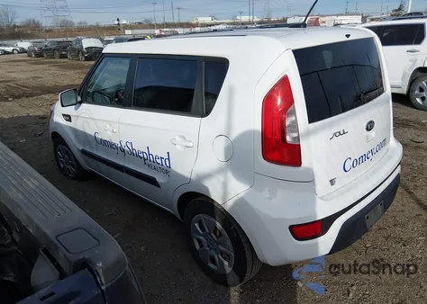 2013 Kia Soul z USA, uszkodzony, nr VIN KNDJT2A54D7770040